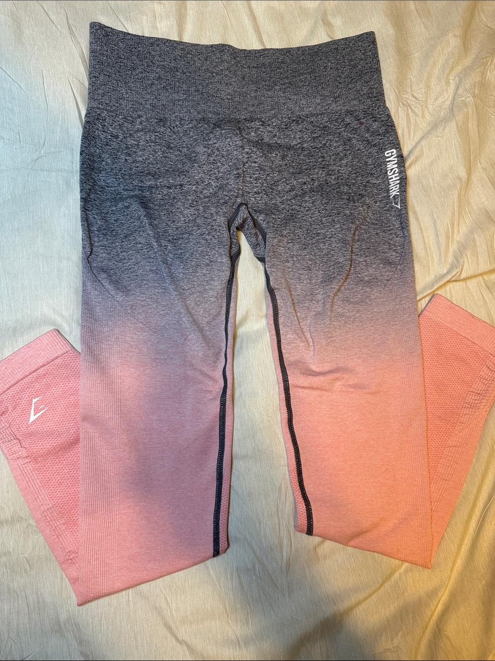 Gymshark Womens size M Ombre Seamless Leggings